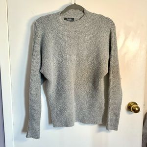 Small grey stretchy sweater